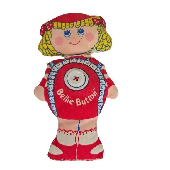 Vintage 70s Bellie Button Pillow & Doll Set - Picture 3 of 7